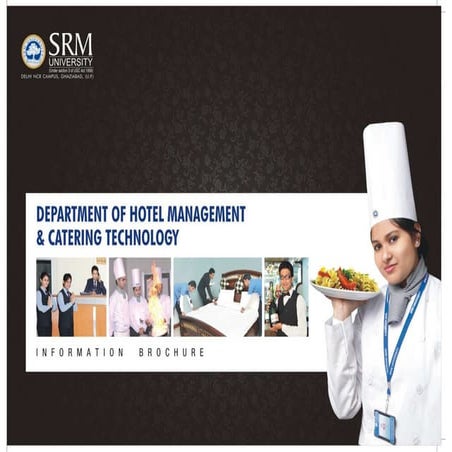 Hotel management brochure