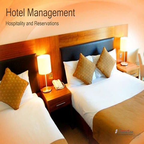 Hotel management (hospitality & reservations) from Teja