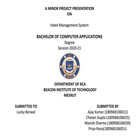 hotel room booking management system ppt.pptx