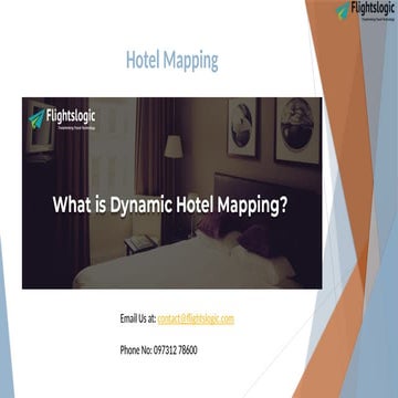 Hotel Mapping | Hotel Mapping Solution | PPTX