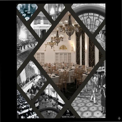 Hotel Northland, WI | Crystal Ballroom Design Journey by GURU OF LUXURY 