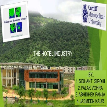 Oberoi Hotel - Bcg , Pestle Analysis , 