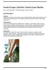 Hotel otar czech republic