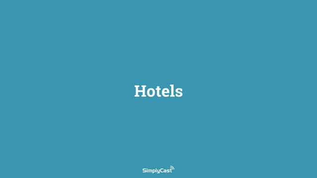 Hotels Webinar