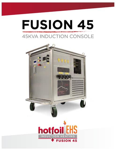 The Hotfoil-EHS Fusion45 Induction Heater