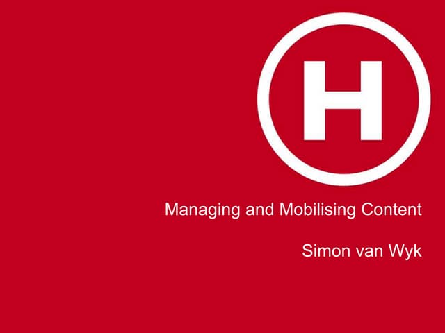 Hot house istrategy_presentation_february_2012_original-1