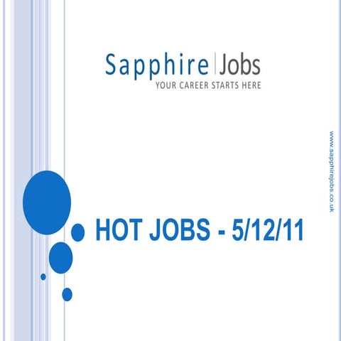 HOT JOBS 5-12-11