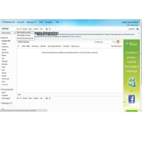 Hotmail Add Other Account