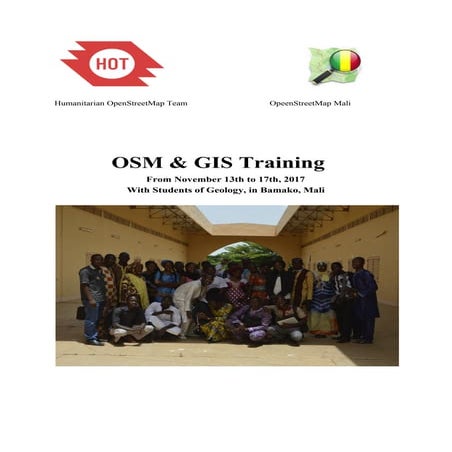 OpenStreetMap & GIS Training