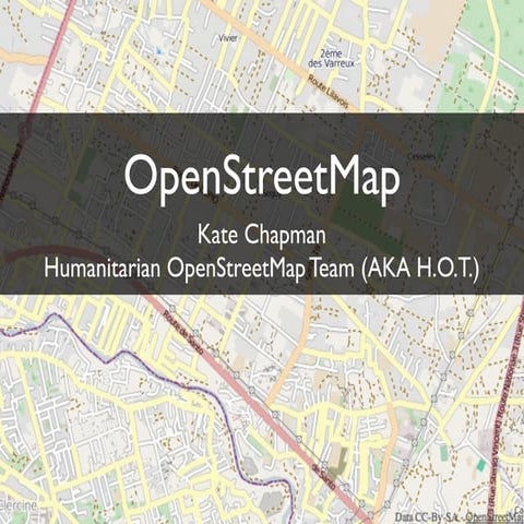 ICCM 2010 OpenStreetMap Workshop