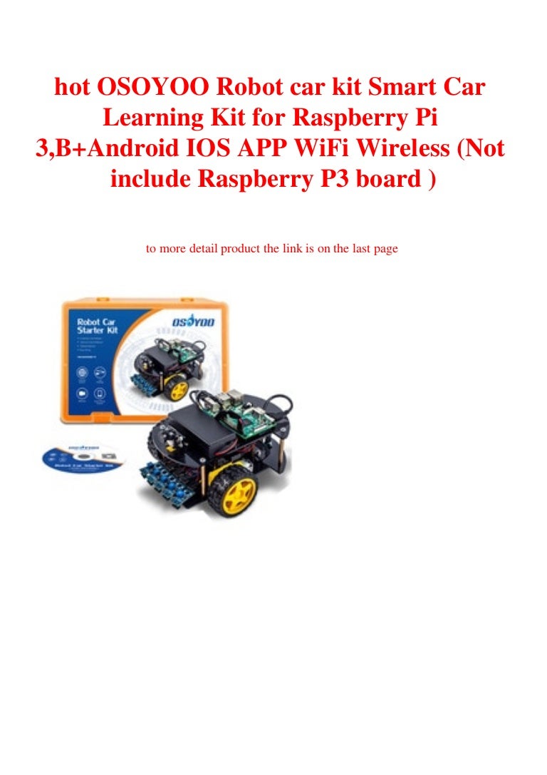 osoyoo robot smart car