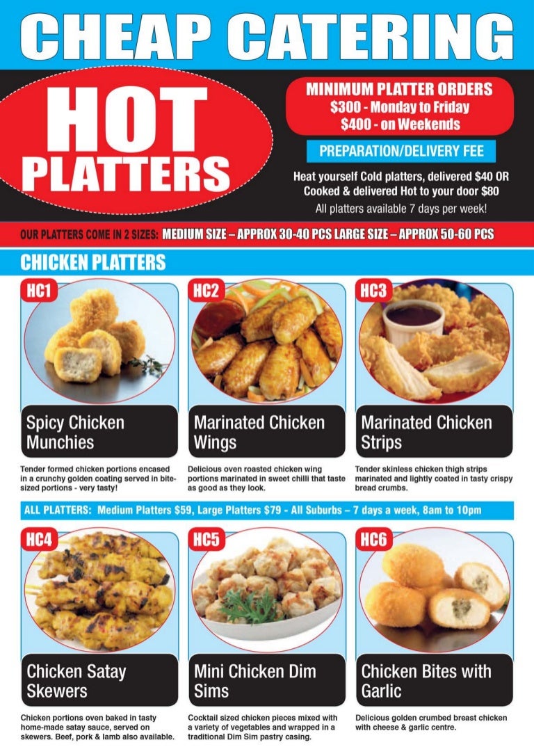 Hot Platters Cateing In Perth