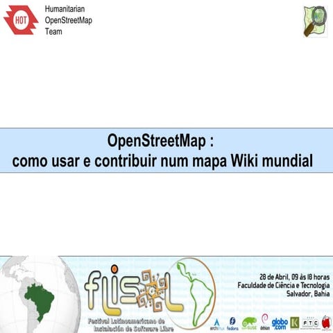 OpenStreetMap : como usar e contribuir num mapa Wiki mundial
