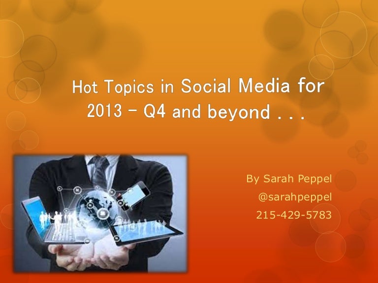 Hot topics in social media v1