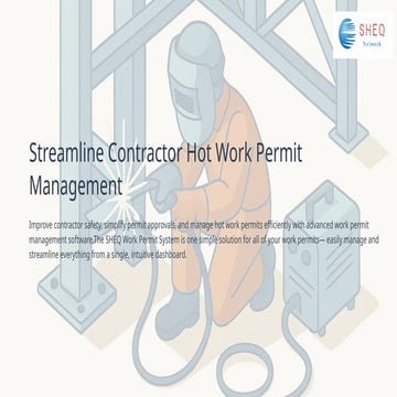 Improve Safety with Contractor Work Permit Management Software | PPTX