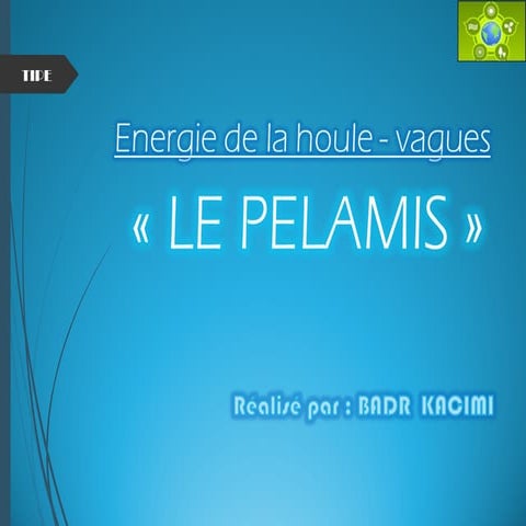 Houlo-electricite expose TIPE