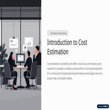 Comprehensive Guide to Software Project Cost Estimation and Management ...