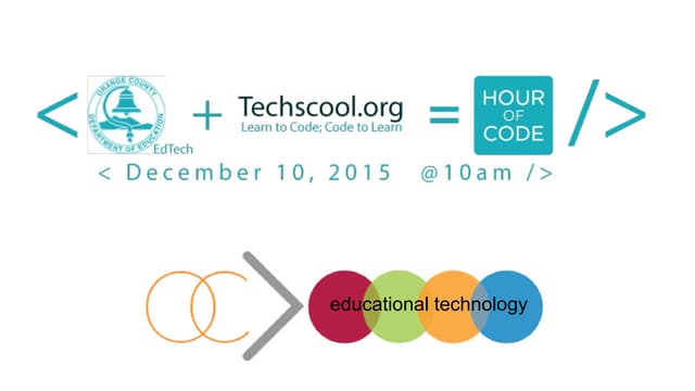 Hour of code ocde 2015 