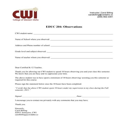 Hours completed signed letter fa2011