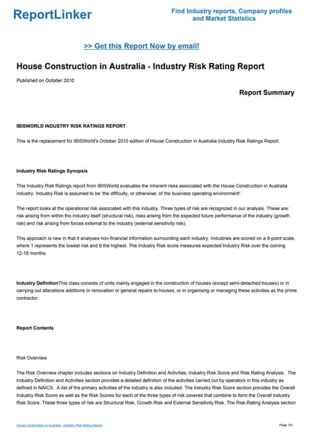 House Construction in Australia - I...