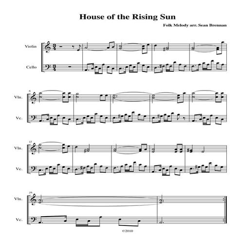 House of-the-rising-sun-violin-cello