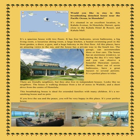 House descriptions int1ºe