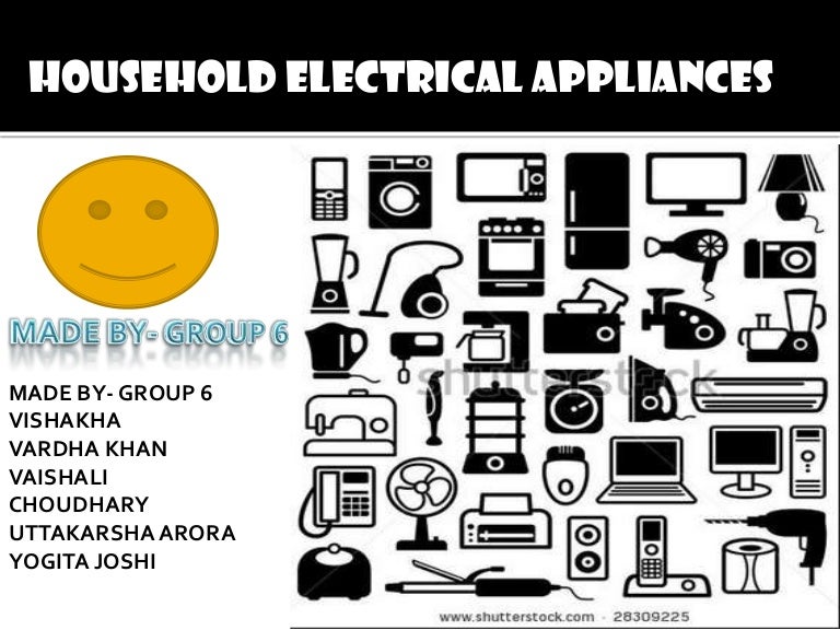 House hold electrical gadgets/appliances