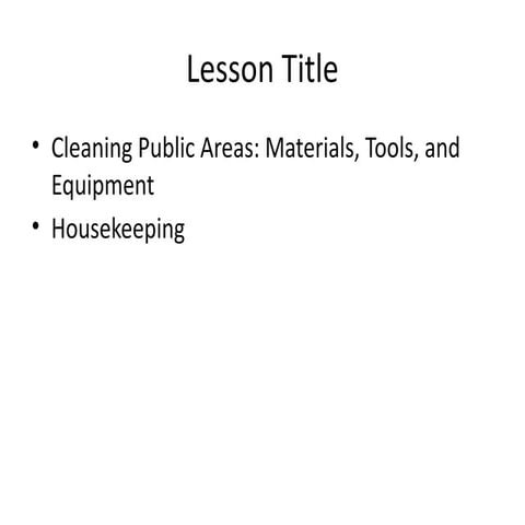 Comprehensive Guide to Cleaning Public Areas: Materials, Tools ...