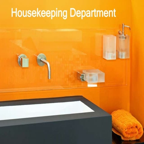 Housekeeping dept.