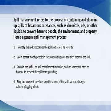 Spill Prevention Awareness Training .ppt