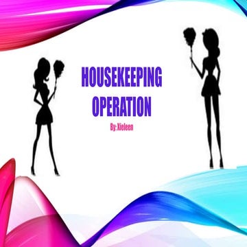Housekeeping department with Other Department