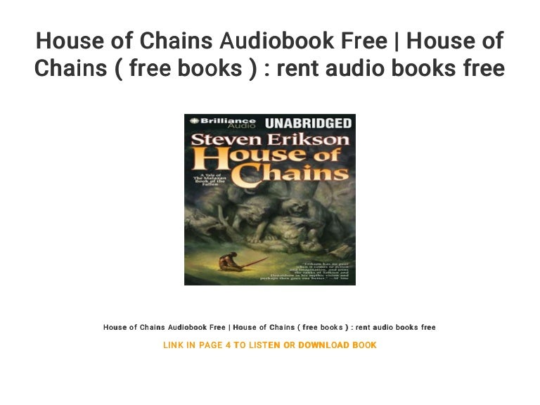 House of Chains Audiobook Free House of Chains ( free books ) ren…