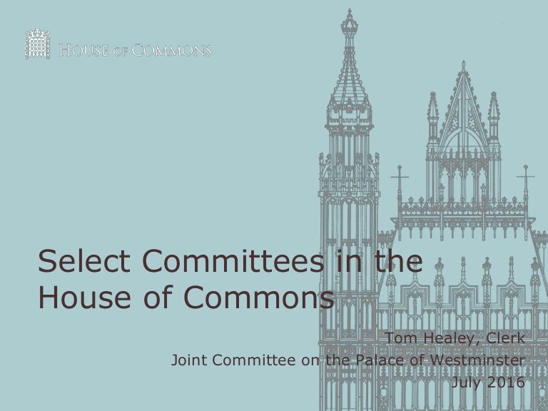 House of Commons select committees