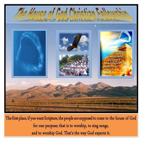 House of God Banner 2014