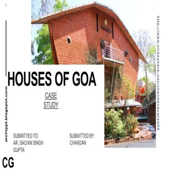 Houses of goa