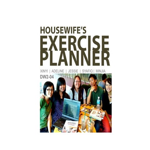 Housewife Exercise Planner  Dw2 04