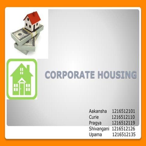 Housing (corporate housing)
