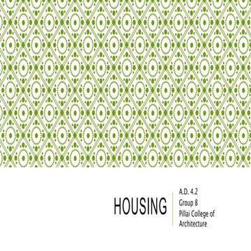 Housing Presentation 