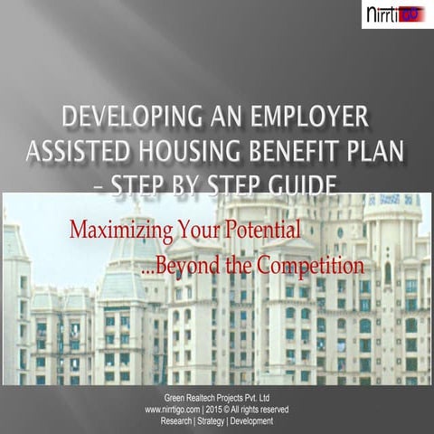 Employer Housing assistance plans for corporate employees