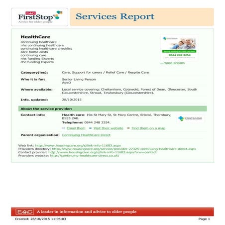 Continuing Healthcare Direct | PDF