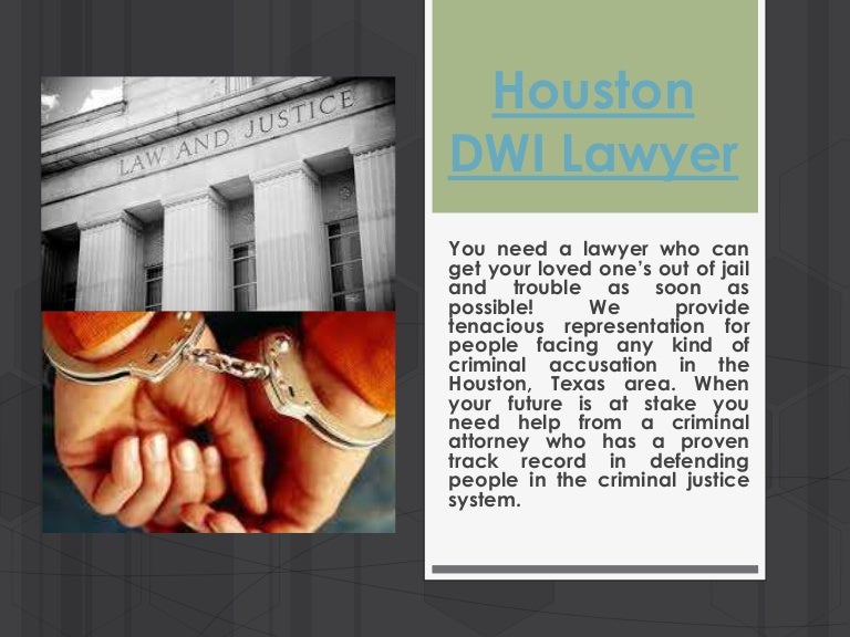 Houston dwi lawyer