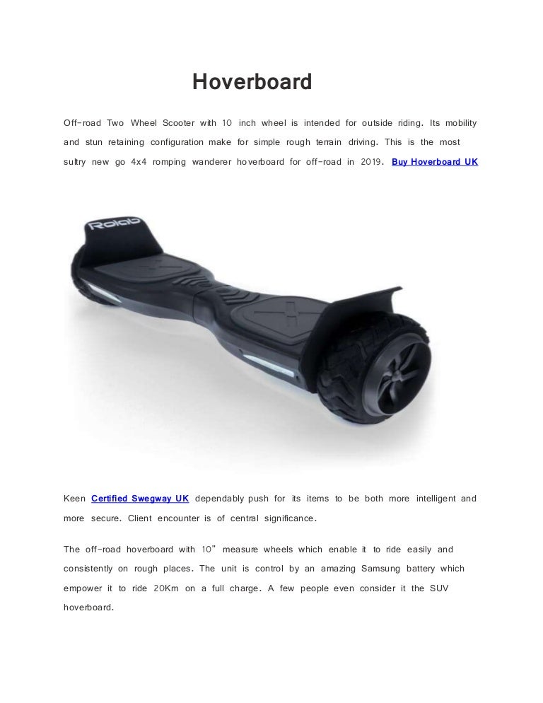 hoverboard suv