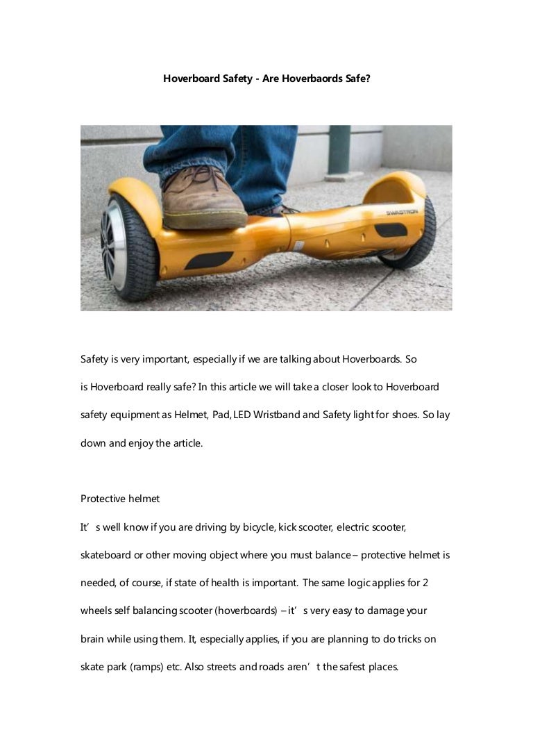 safest hoverboard