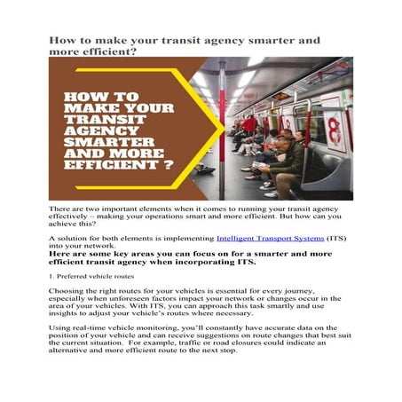 How Predictive Analytics and AI Are Redefining Bus Transportation ...
