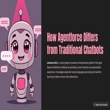How AgentForce Revolutionizes Chatbots: Key Differences Explained
