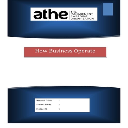 How Business-Operate