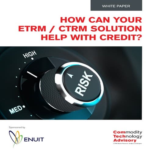 How can your ETRM / CTRM solution help with credit