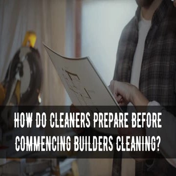 Steps of Deep Cleaning Post Renovation | PDF