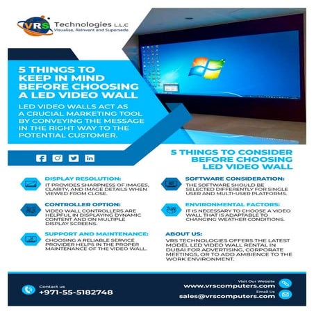 How do I Choose an LED Video Wall?