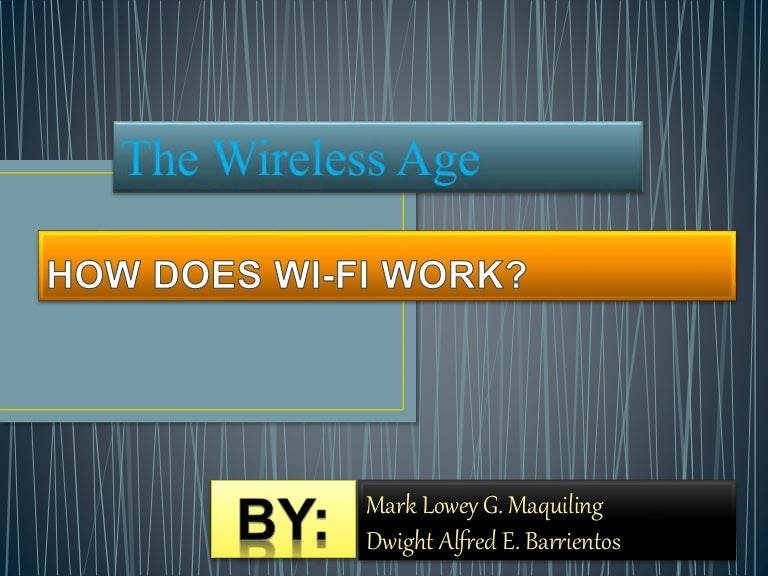 how does whole home wifi work